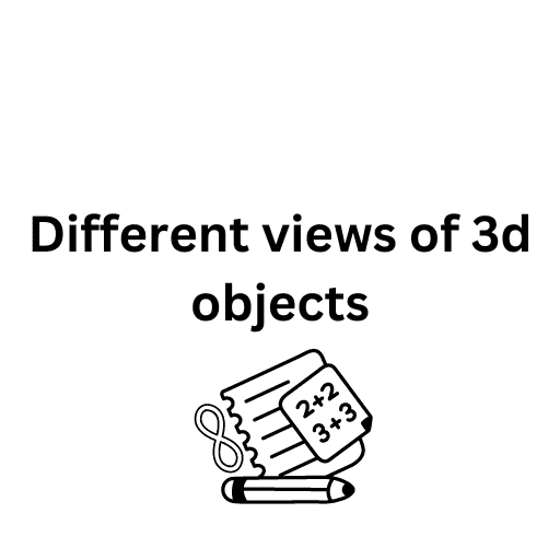 Different views of 3d objects